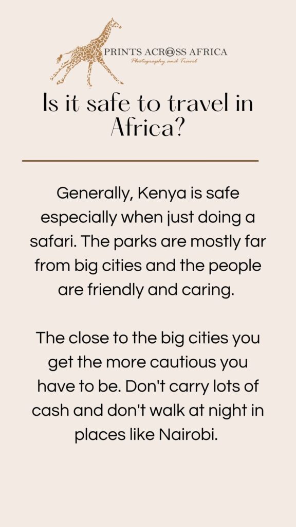 Is it safe to travel in Africa?