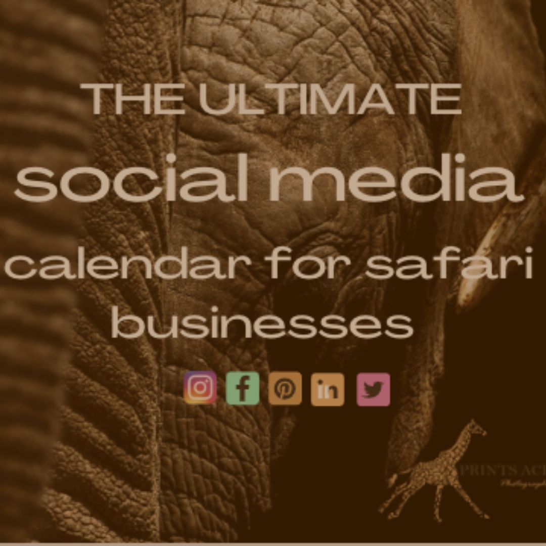 ultimate social media calendar for safari busineses