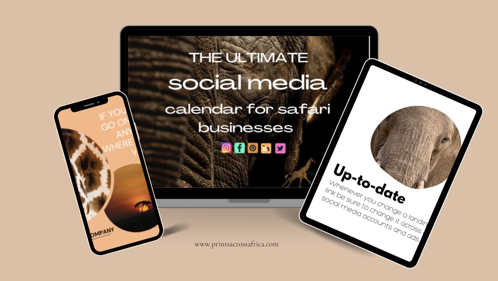 ultimate social media calendar for safari businesses 