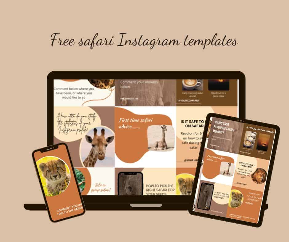 Free Instagram Safari templates 